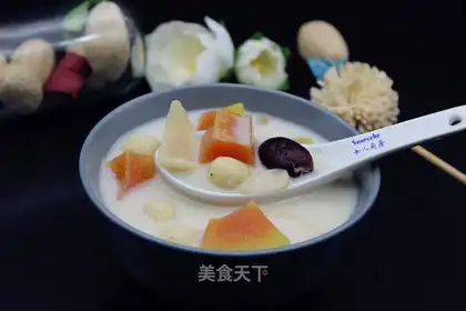 "Little-tree melon soup."