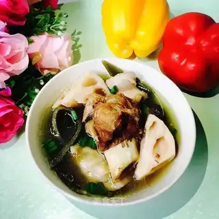 Sea Belt Lotus Bones soup