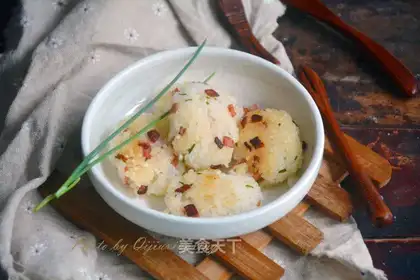 Ham onion pancakes