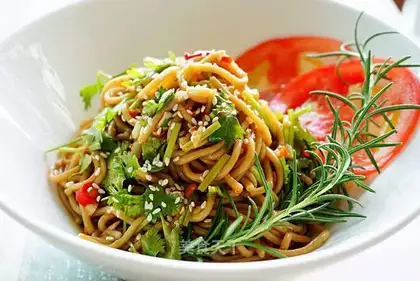 It's cold noodles