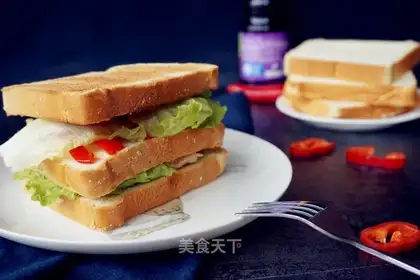 Roasted pork sandwich