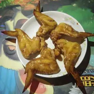 Roasted chicken wings