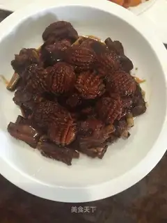 The abalone burns ribs