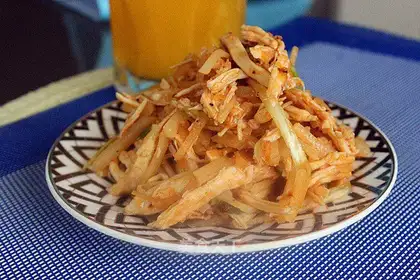 Cool potato chicken