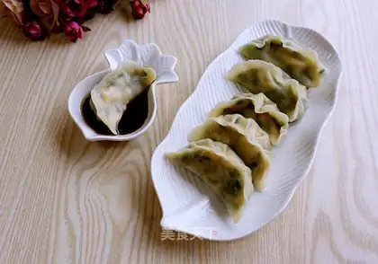 Cream egg dumplings