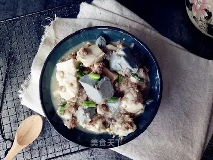 Double tofu boiled meat