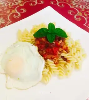 Potato beef pasta
