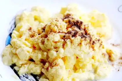 American fried eggs