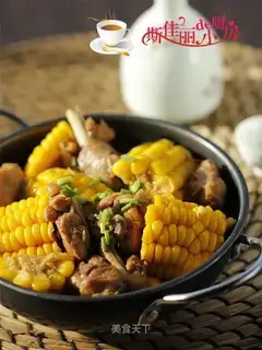 Corn fried chicken legs
