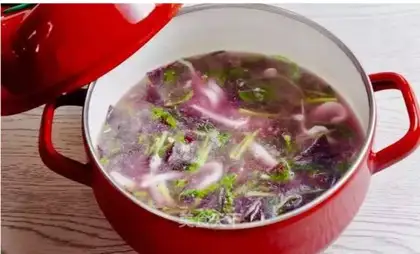 Silverfish soup