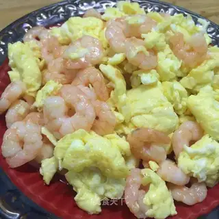 Shrimp fried eggs