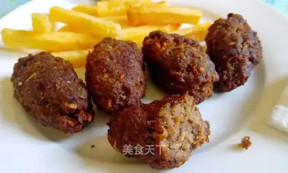 Dried beef balls