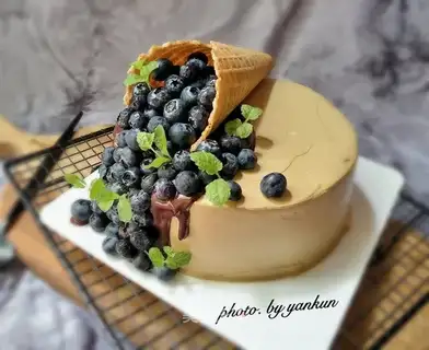 Blueberry cups