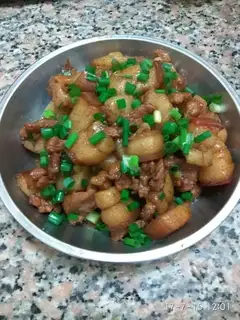 Garlic pork