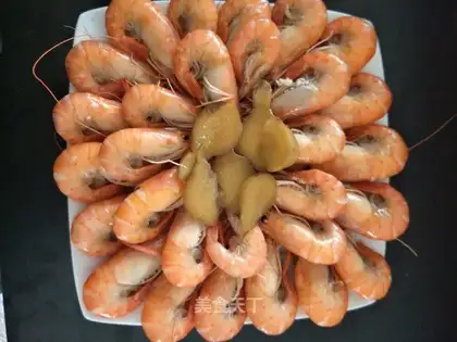 Boiled shrimp