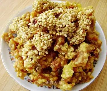 fried sesame fillet
