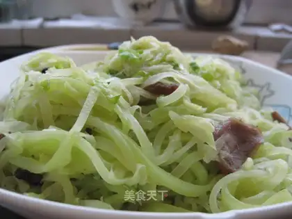 stir-fried lettuce