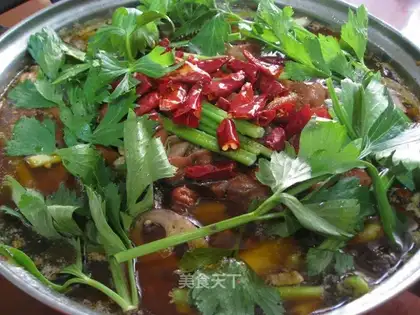 pork intestines fish