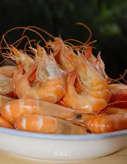 braised prawns in salt