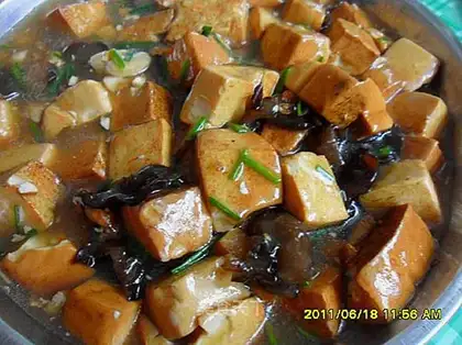 Fish-flavored Mapo tofu