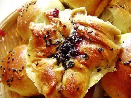 Green tea and blueberry small meal bag