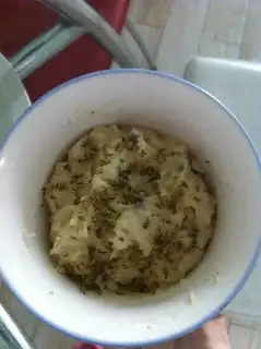 Cream mashed potatoes