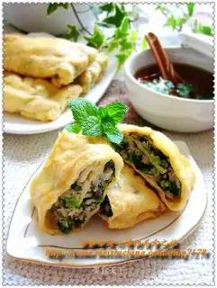 fried preserved spinach