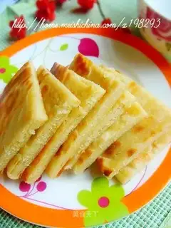 Bean dregs rice flour fragrant cake