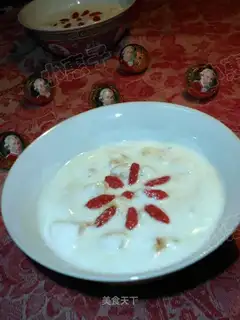 Banana grain yogurt