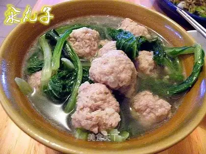 Blanch meatballs