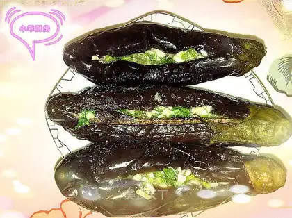 Garlic eggplant