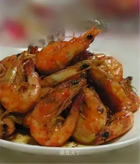 braised prawns