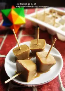 sesame paste popsicle