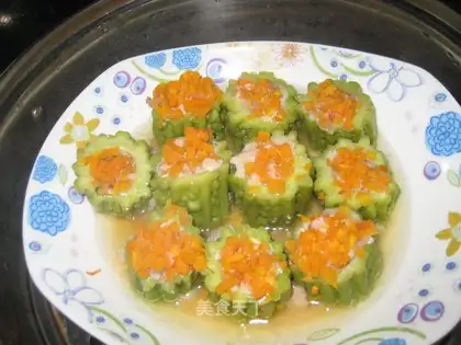 Stuffed bitter gourd