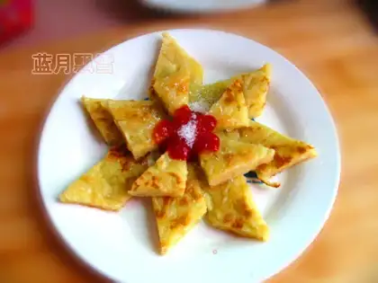 Pan-fried potato cake