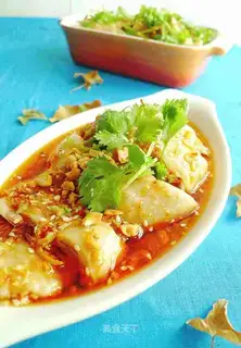 Red oil saliva chicken
