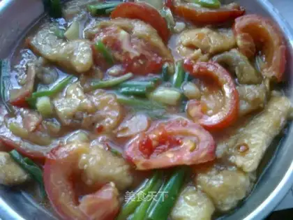 Braised grass carp