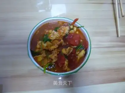 Eggs and tomatoes