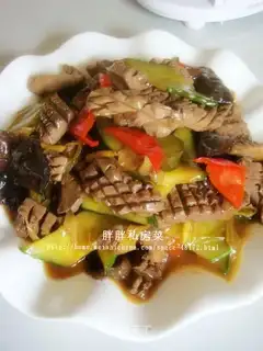 stir-fried kidney flower