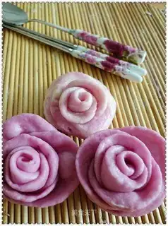 Purple sweet potato rose