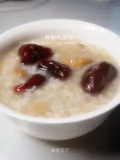 Red dates and chestnut porridge