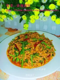 Spicy shredded pork