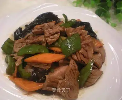 stir-fried kidney flower