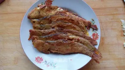 Fried salted fish
