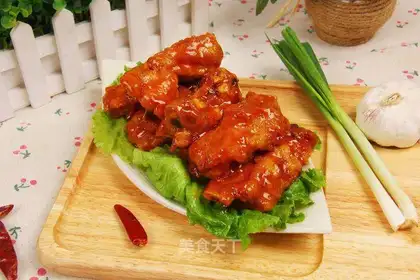 Tomato sauce ribs