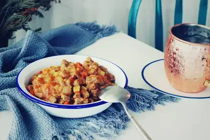 Potato beef