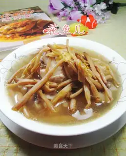 Chicken leg soup