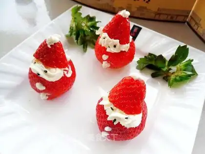 Butter strawberries