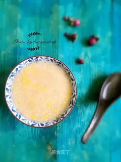 Pineapple rice porridge