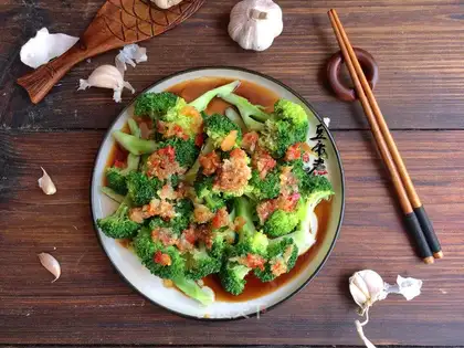 Oily broccoli